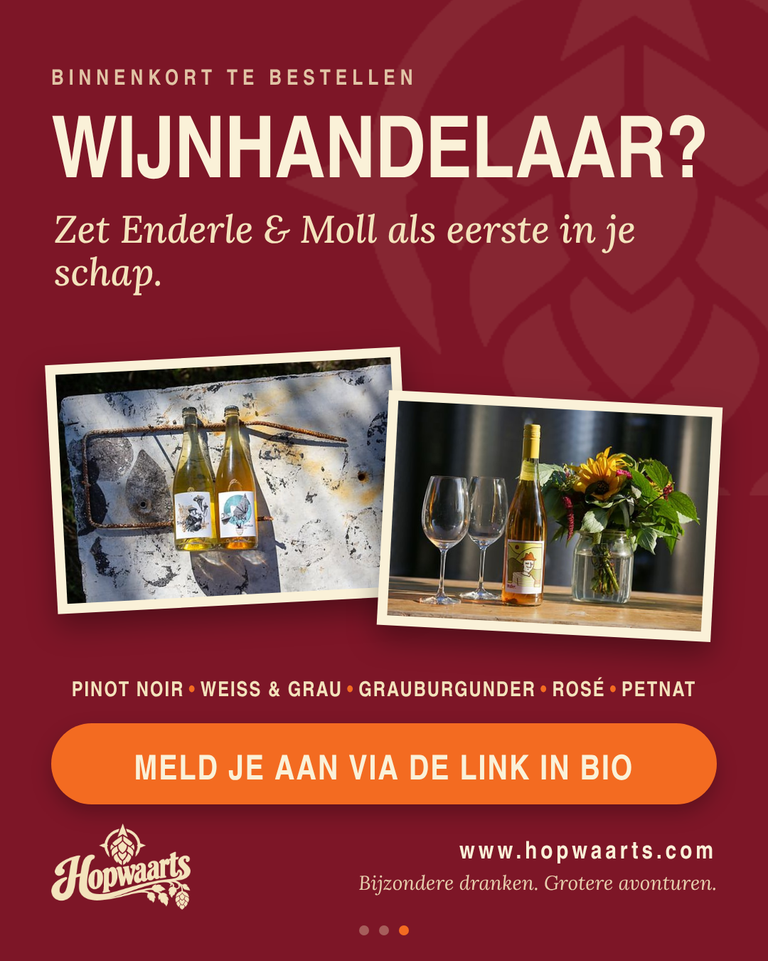 Wijnhandelaar? Zet Enderle & Moll als eerste in je schap